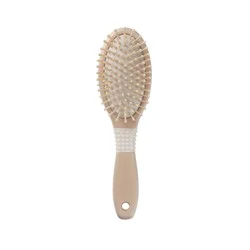 Conair Ceramic Wood Wooden Bristle Cushion Hair Brush - All Hair