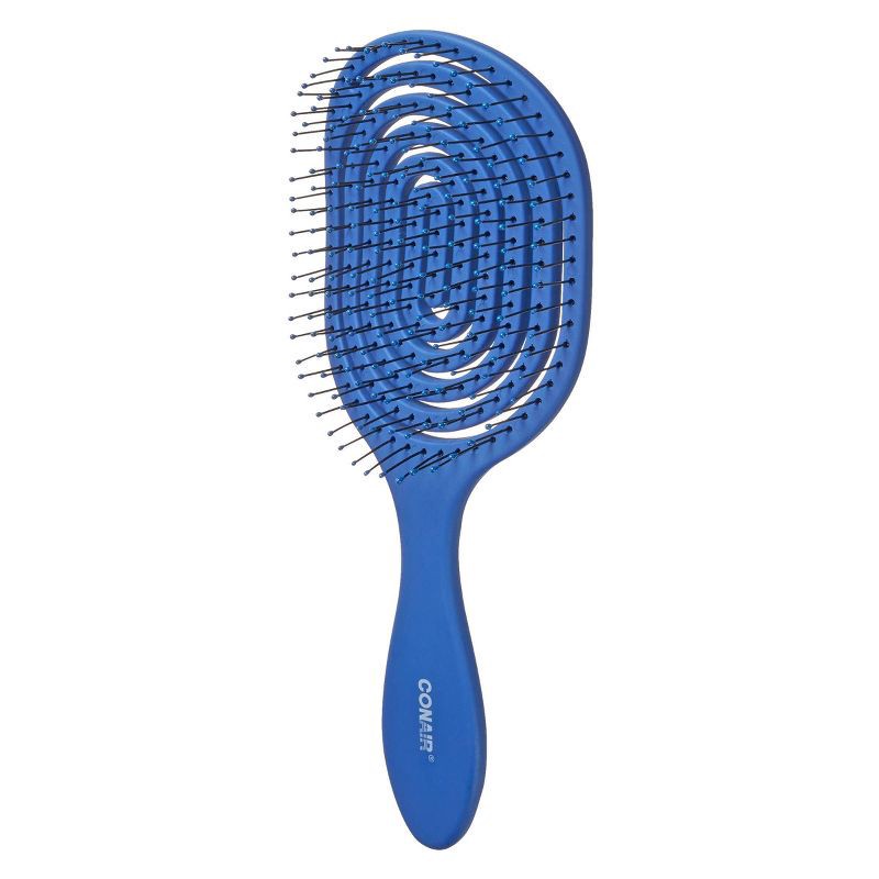 slide 2 of 7, Conair Detangle Delight Circle Flexi-Head Vent Hair Brush, 1 ct
