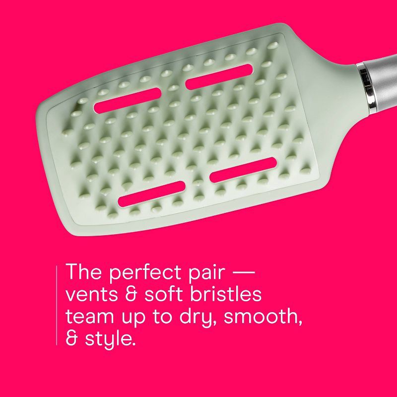 slide 3 of 8, Conair Velvet Touch Vent Blowdry Vent Hair Brush - All Hair, 1 ct