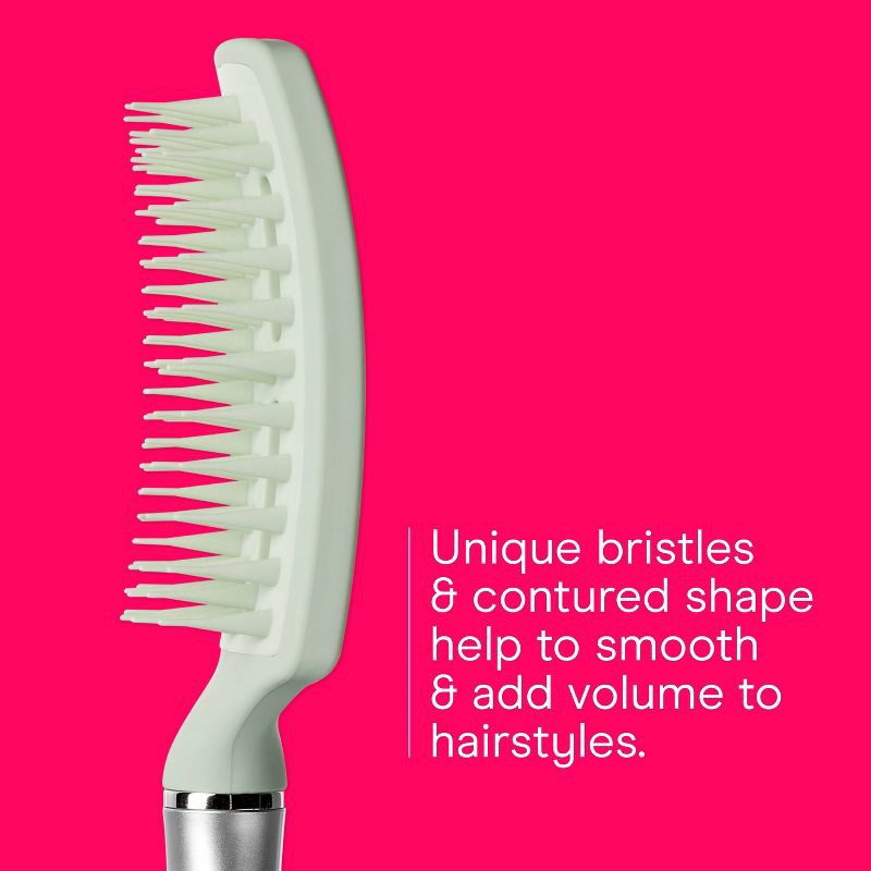 slide 4 of 8, Conair Velvet Touch Vent Blowdry Vent Hair Brush - All Hair, 1 ct