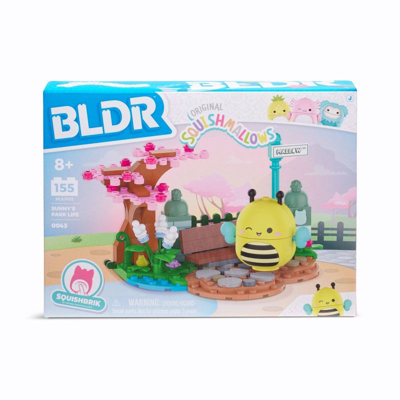 slide 2 of 16, BLDR Squishmallows Sunny's Park Life Building Set - 155pc, 155 ct