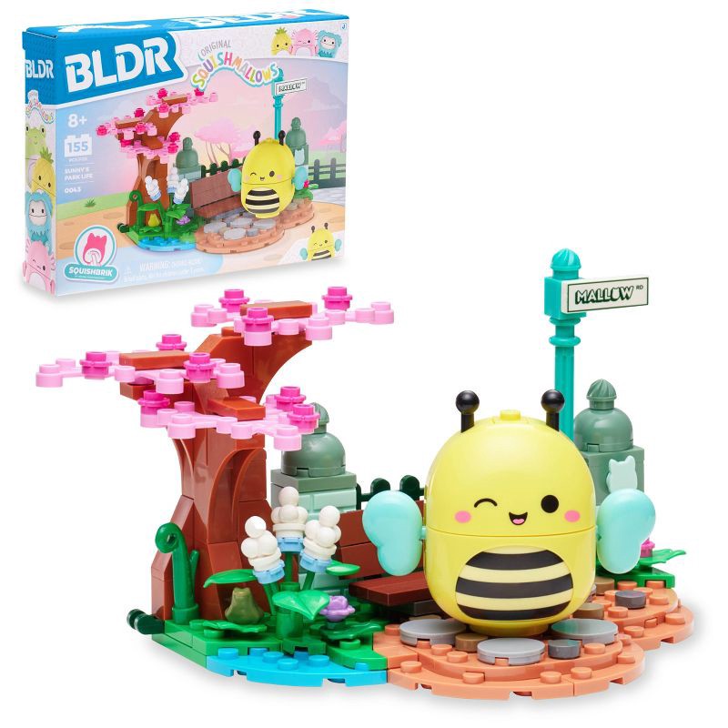 slide 1 of 16, BLDR Squishmallows Sunny's Park Life Building Set - 155pc, 155 ct