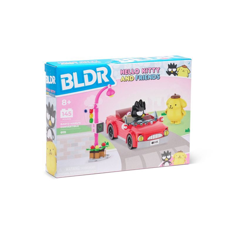 slide 7 of 20, BLDR Hello Kitty and Friends Badtz-Maru's Convertible Building Set with Badtz-Maru and Pompompurin Minifigures, 1 ct