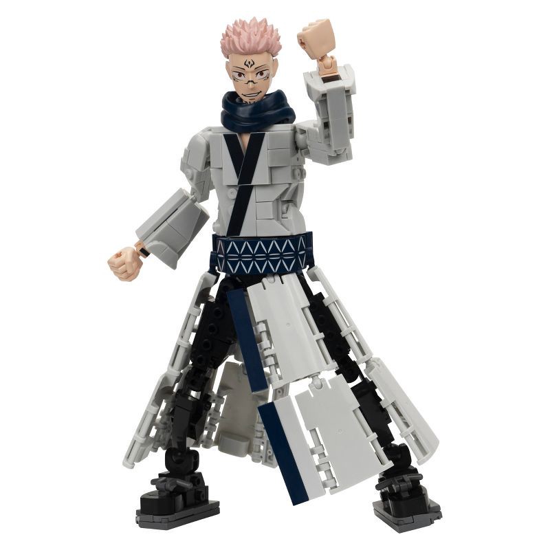 slide 5 of 11, BLDR Ryomen Sukuna Crunchyroll Medium Building Set: 340 Pieces, Enhances Fine Motor Skills, Anime Plastic Kit, 340 ct