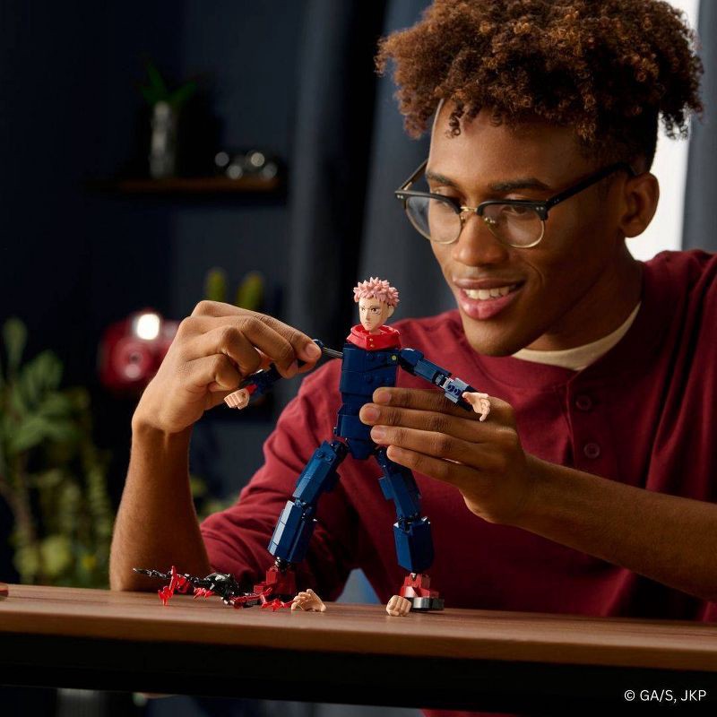 slide 13 of 17, BLDR Jujutsu Kaisen Yuji Itadori Buildable Action Figure Construction Set - 298pc, 298 ct