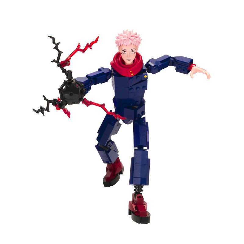 slide 5 of 17, BLDR Jujutsu Kaisen Yuji Itadori Buildable Action Figure Construction Set - 298pc, 298 ct