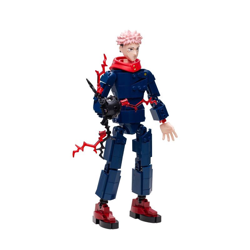 slide 7 of 17, BLDR Jujutsu Kaisen Yuji Itadori Buildable Action Figure Construction Set - 298pc, 298 ct