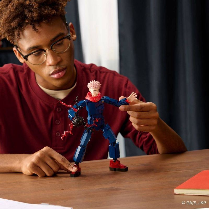 slide 10 of 17, BLDR Jujutsu Kaisen Yuji Itadori Buildable Action Figure Construction Set - 298pc, 298 ct