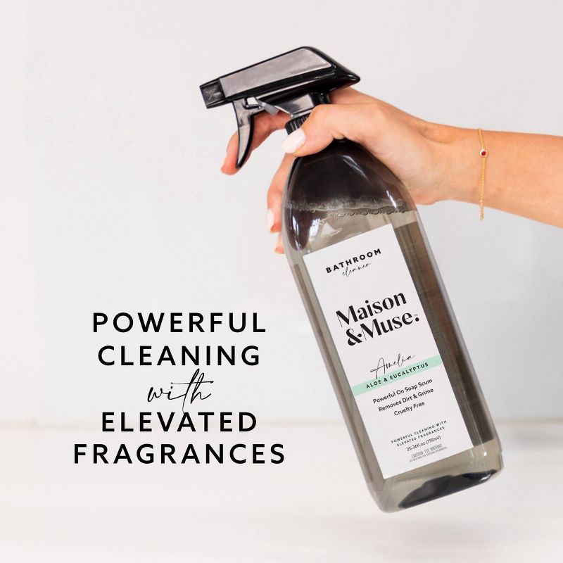 slide 3 of 7, Maison&Muse Bathroom Spray Cleaner - 25.36 fl oz, 25.36 fl oz