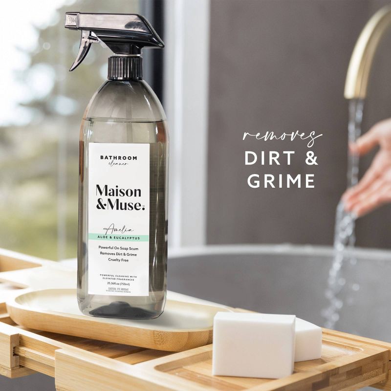 slide 4 of 7, Maison&Muse Bathroom Spray Cleaner - 25.36 fl oz, 25.36 fl oz