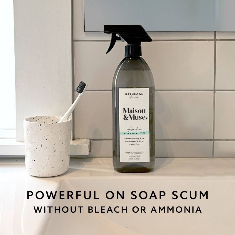 slide 5 of 7, Maison&Muse Bathroom Spray Cleaner - 25.36 fl oz, 25.36 fl oz