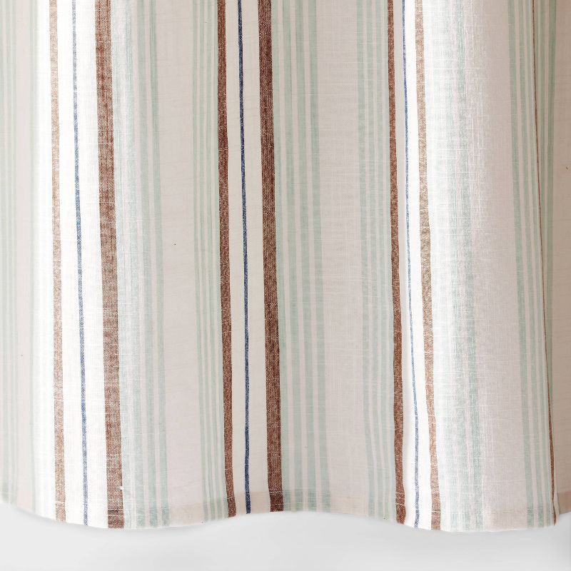 slide 4 of 5, 13pc Coastal Mondadori Shower Curtain Set - Threshold™, 13 ct
