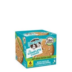 Lenny & Larry's Complete Vegan Cookies - White Chocolate Flavored Macadamia - 4oz/6ct