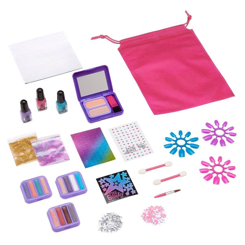 slide 3 of 9, My Look All in one Beauty Caddy: Craft Activity Kit with Applicator & Nail Polish, Plastic Material, 1 ct