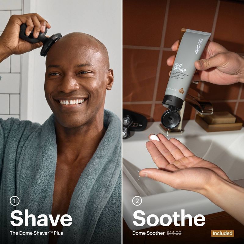 slide 5 of 13, Manscaped Dome Shaver Plus Essentials Kit, 1 ct