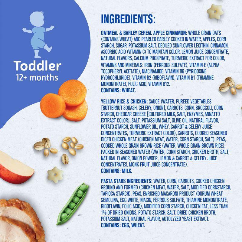 slide 9 of 9, Gerber All Day Favorites Baby Food - 6ct/2.14lbs, 6 ct, 2.14 lb