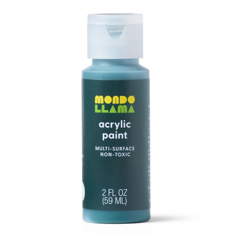 slide 1 of 3, 2oz Satin Acrylic Paint Ripe Avocado - Mondo Llama™, 2 oz