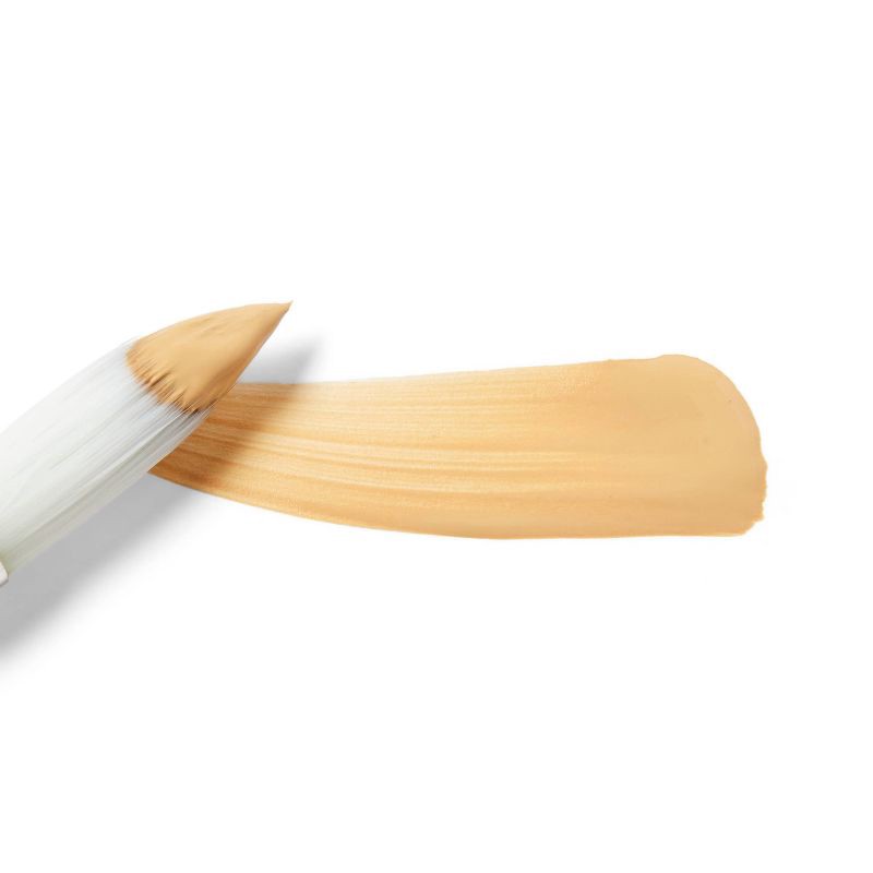 slide 3 of 3, 2oz Satin Acrylic Paint Whipped Honey - Mondo Llama™, 2 oz