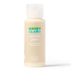 2oz Satin Acrylic Paint Casual Khaki - Mondo Llama™