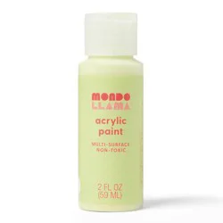 2oz Satin Acrylic Paint Fresh Wasabi - Mondo Llama™