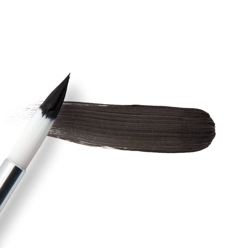 slide 3 of 3, 2oz Metallic Acrylic Paint Galactic Graphite - Mondo Llama™, 2 oz