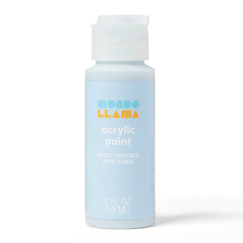 slide 1 of 3, 2oz Satin Acrylic Paint Foggy Dawn - Mondo Llama™, 2 oz