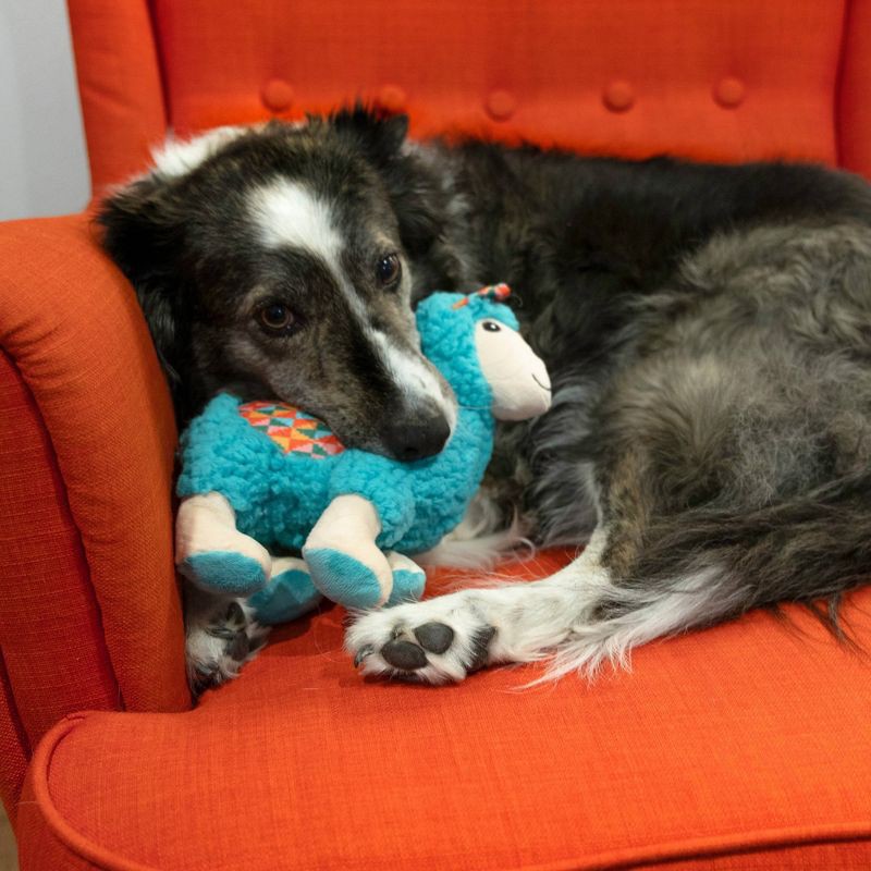 slide 4 of 4, KONG Sherps Llama Dog Animal Toy, 1 ct