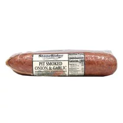 StoneRidge Pit Smoked Onion & Garlic Summer Sausage