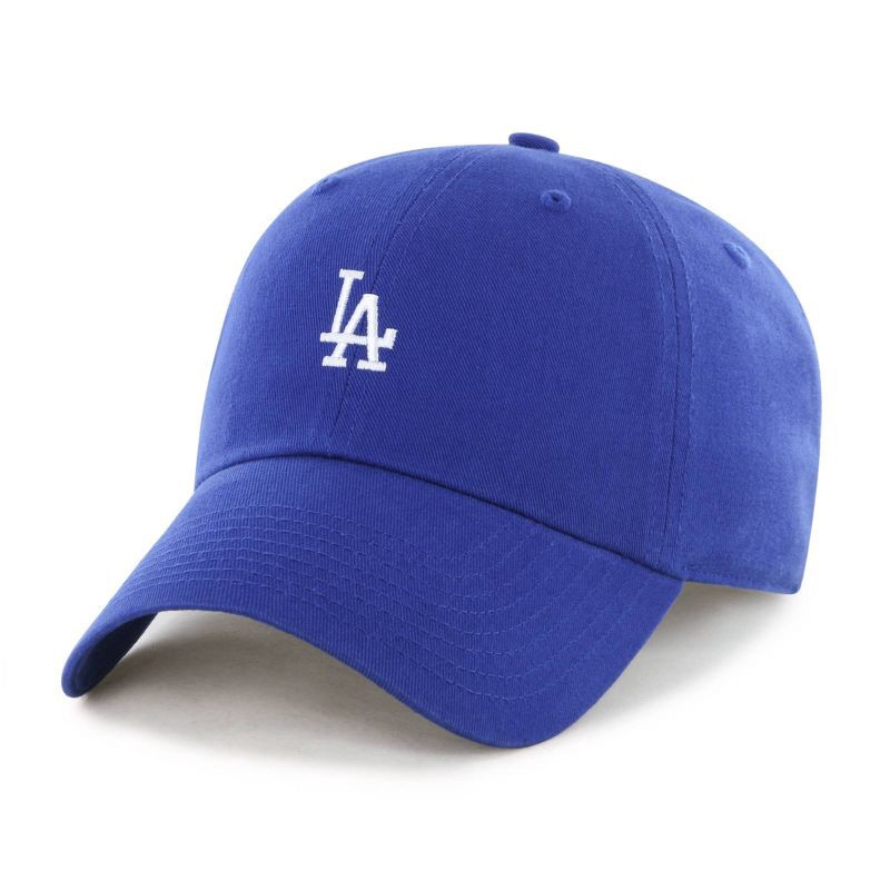 slide 1 of 2, Los Angeles Dodgers Baseball Hat - Royal Blue: MLB Cotton Adjustable Strap, Team Logo, Adult Sizing, 1 ct
