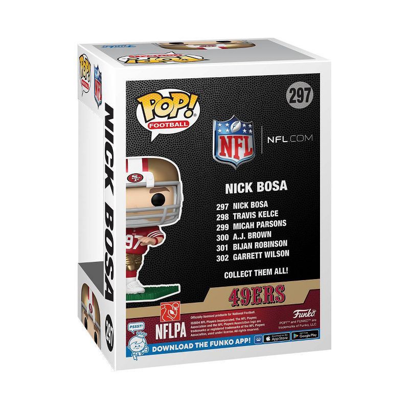 slide 3 of 3, Funko POP! NFL: San Francisco 49ers - Nick Bosa, 1 ct