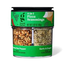 4-in-1 Pizza Seasonings - 3.03oz - Good & Gather™