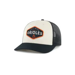 MLB Baltimore Orioles County Hat: Adjustable Snapback, Team Logo, Mesh Fabric, Adult Baseball Cap