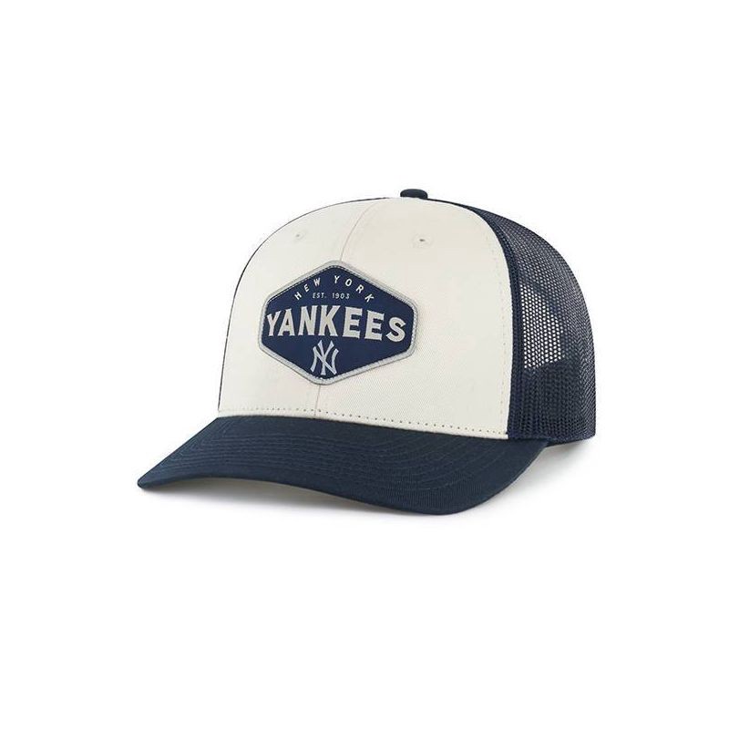 slide 1 of 2, MLB New York Yankees County Hat: Adjustable Snapback, Team Logo, Mesh Design, 1 ct