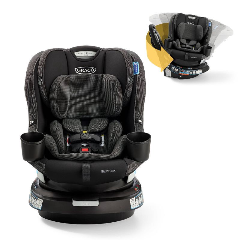 slide 1 of 8, Graco EasyTurn 2-in-1 Convertible Car Seat - Cyran, 1 ct