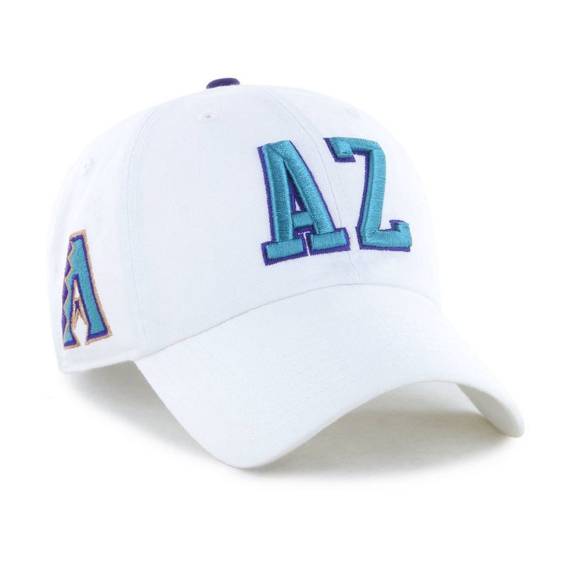 slide 2 of 4, MLB Arizona Diamondbacks White Cooperstown Clique Hat: Cotton Adjustable Baseball Cap, 1 ct