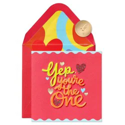 Valentine's Day Card Luckiest Person - PAPYRUS