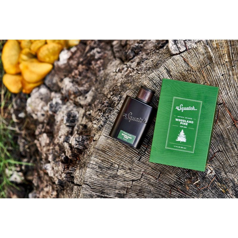 slide 9 of 11, DR. SQUATCH Men's Natural Cologne - Woodland Pine - 1.7 fl oz, 1.7 fl oz