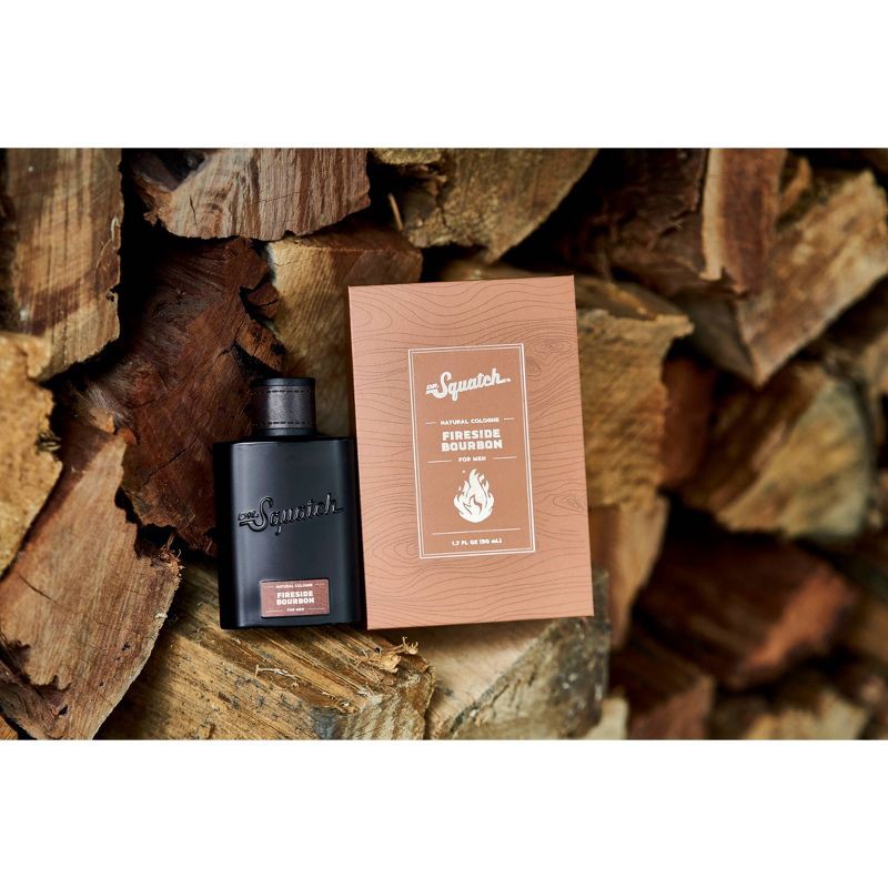 slide 9 of 9, DR. SQUATCH Men's Natural Cologne - Fireside Bourbon - 1.7 fl oz, 1.7 fl oz
