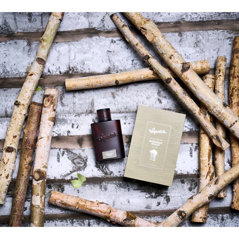 slide 8 of 10, DR. SQUATCH Men's Natural Cologne - Midnight Birch - 1.7 fl oz, 1.7 fl oz