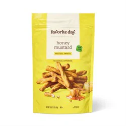 Honey Mustard Seasoned Pretzel Twists - 16oz - Favorite Day™
