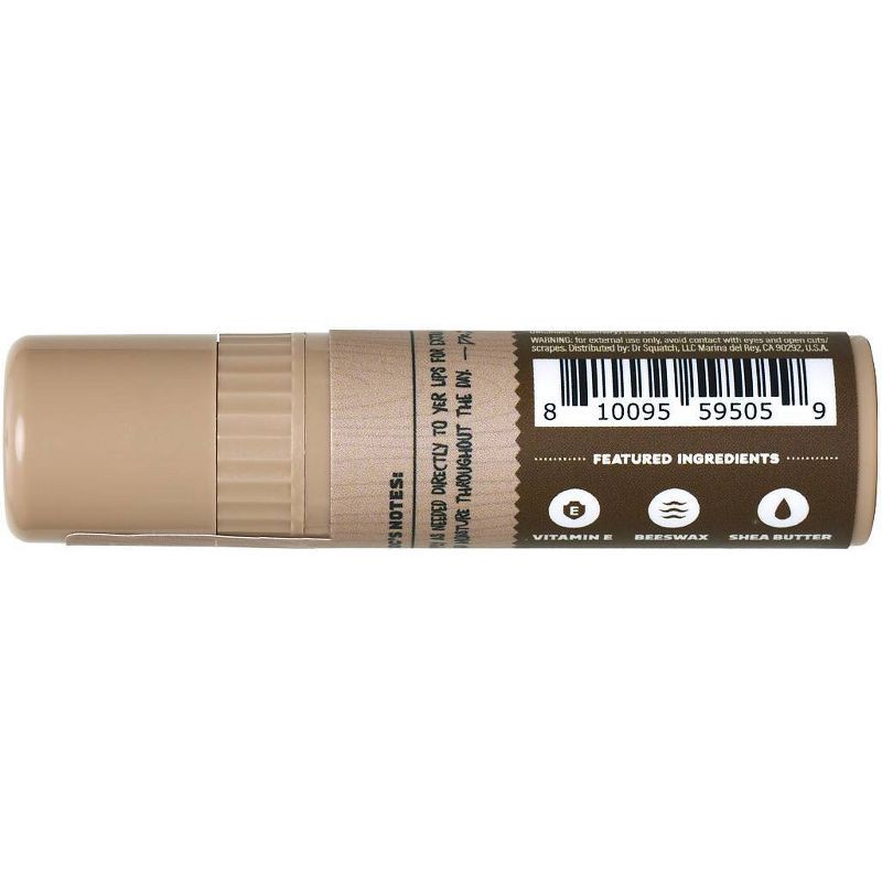 slide 4 of 10, DR. SQUATCH Men's Natural Lip Balm - Vanilla Bourbon - 0.25oz, 0.25 oz