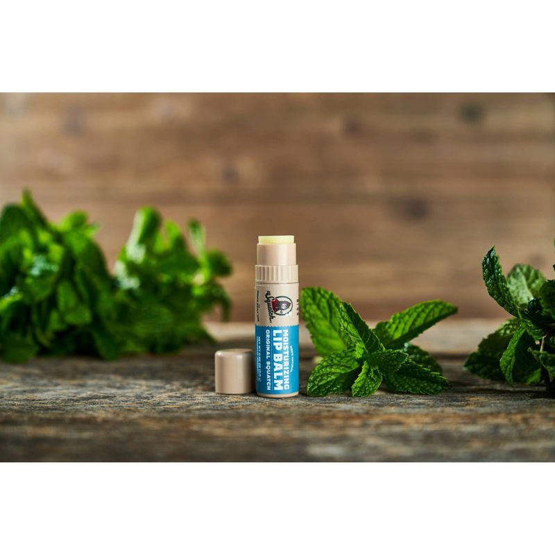 slide 8 of 10, DR. SQUATCH Men's Natural Lip Balm - Original - 0.25oz, 0.25 oz