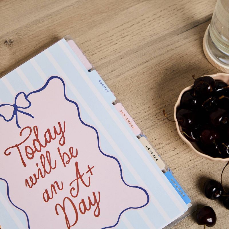 slide 18 of 25, Happy Brands July 2025 - June 2026 Weekly/Monthly Planner 10.12"x11.5" Multicolor Sunday Brunch, Teacher Supplies, 1 ct