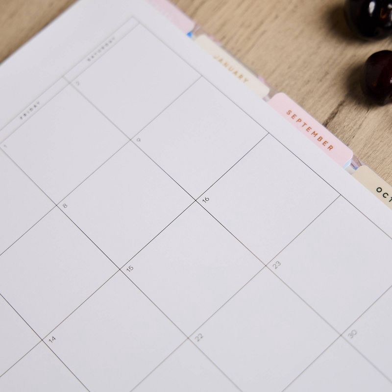 slide 22 of 25, Happy Brands July 2025 - June 2026 Weekly/Monthly Planner 10.12"x11.5" Multicolor Sunday Brunch, Teacher Supplies, 1 ct