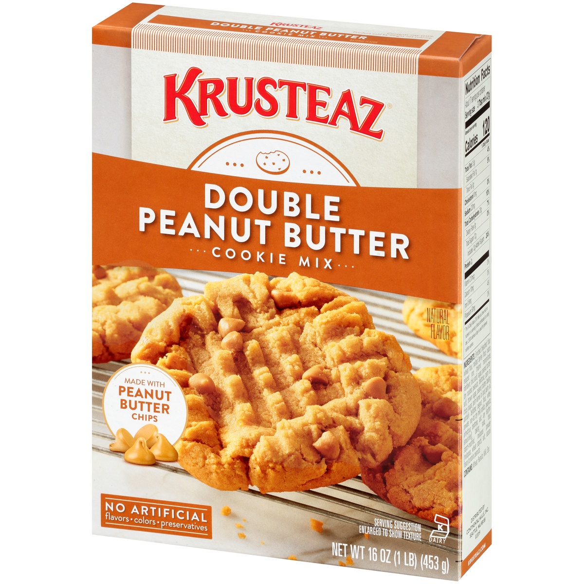 slide 3 of 9, Krusteaz Double Peanut Butter Cookie Mix, 16 oz
