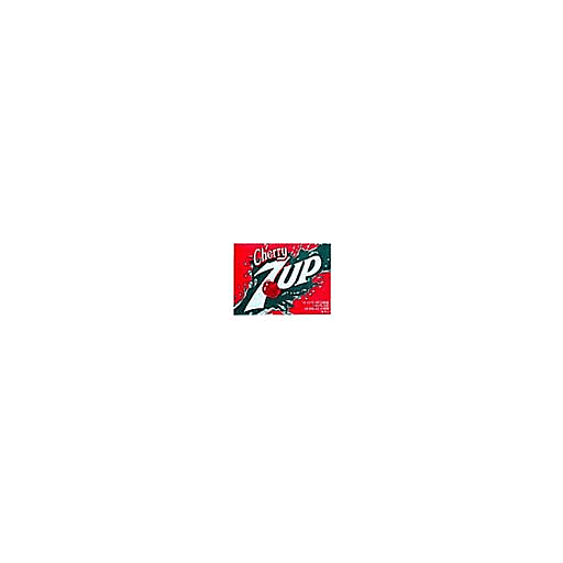 slide 1 of 1, 7UP 7-Up Seven Up Cherry, 12 ct