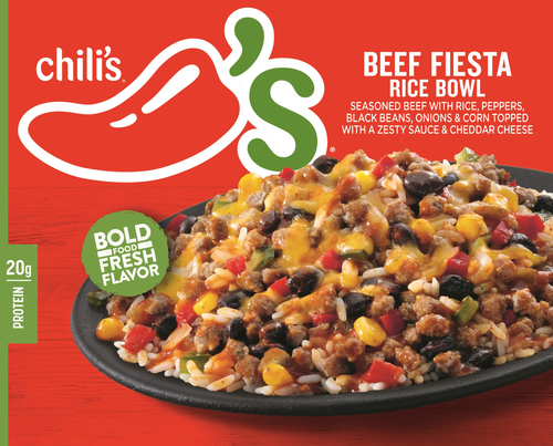 slide 1 of 1, Chili's Beef Fiesta Rice Bowl, 10 oz