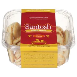 Santosh Plain Naan Bites 15.5 oz