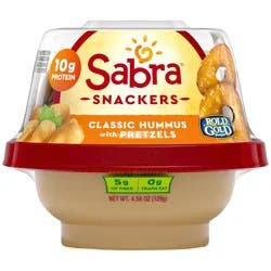 Sabra Snackers Classic Hummus with Rold Gold Pretzels 4.56 oz. Pack