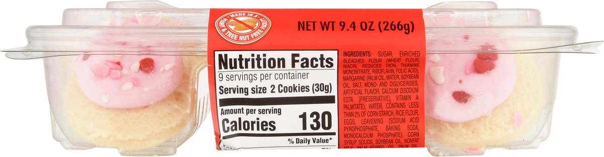 slide 4 of 11, Lofthouse Valentine Mini Frosted Sugar Cookies 9.4 oz, 9.4 oz